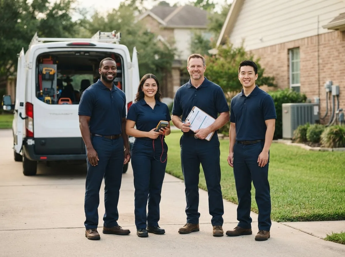 Certified HVAC technician near Lyons, TX